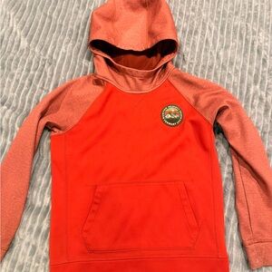 Burton Kids Two-Tone Red Hoodie